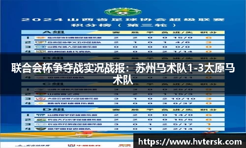联合会杯争夺战实况战报：苏州马术队1-3太原马术队