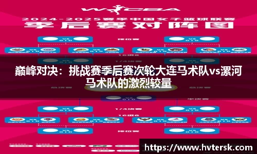 巅峰对决：挑战赛季后赛次轮大连马术队vs漯河马术队的激烈较量